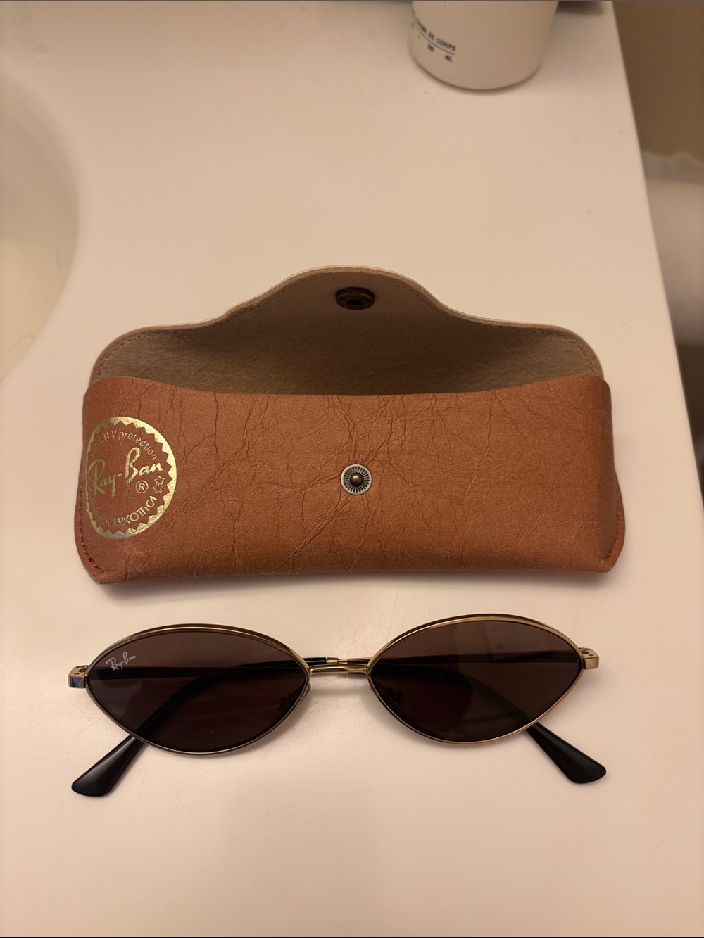 NWOT Ray-Ban Kai 56mm Oval Sunglasses - Picture 2 of 7